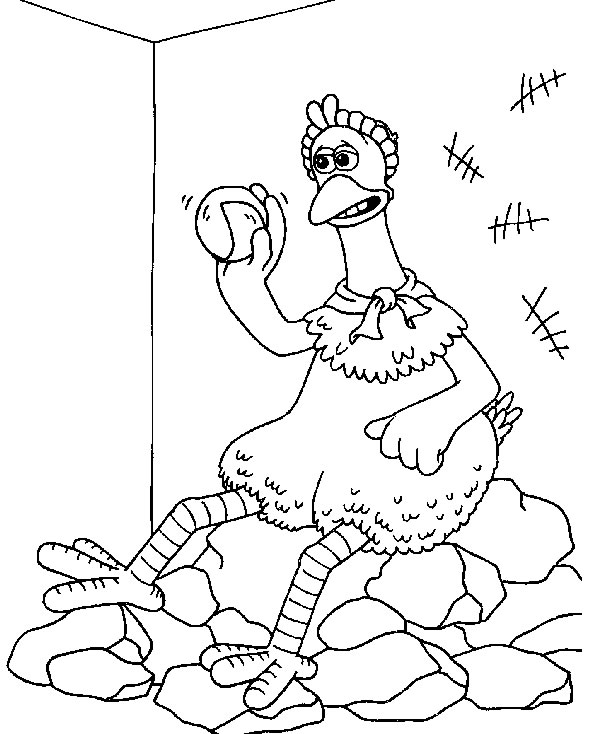 Kids-n-fun.com | Coloring page Chicken Run Chicken Run